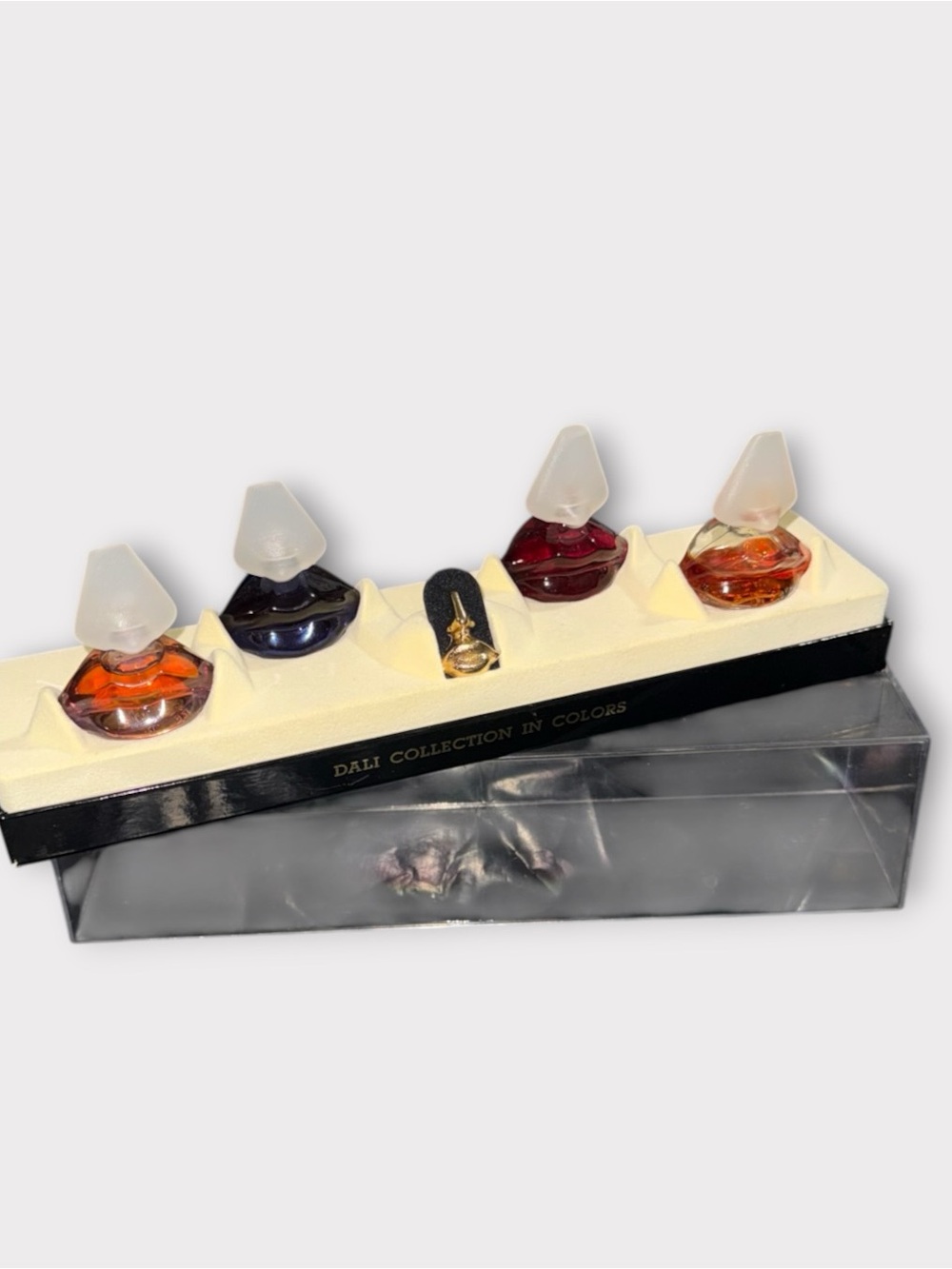 Vintage 90s Salvador Dalí "Collection in Colors" miniature gift set!!
